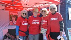 Labor Party volunteers